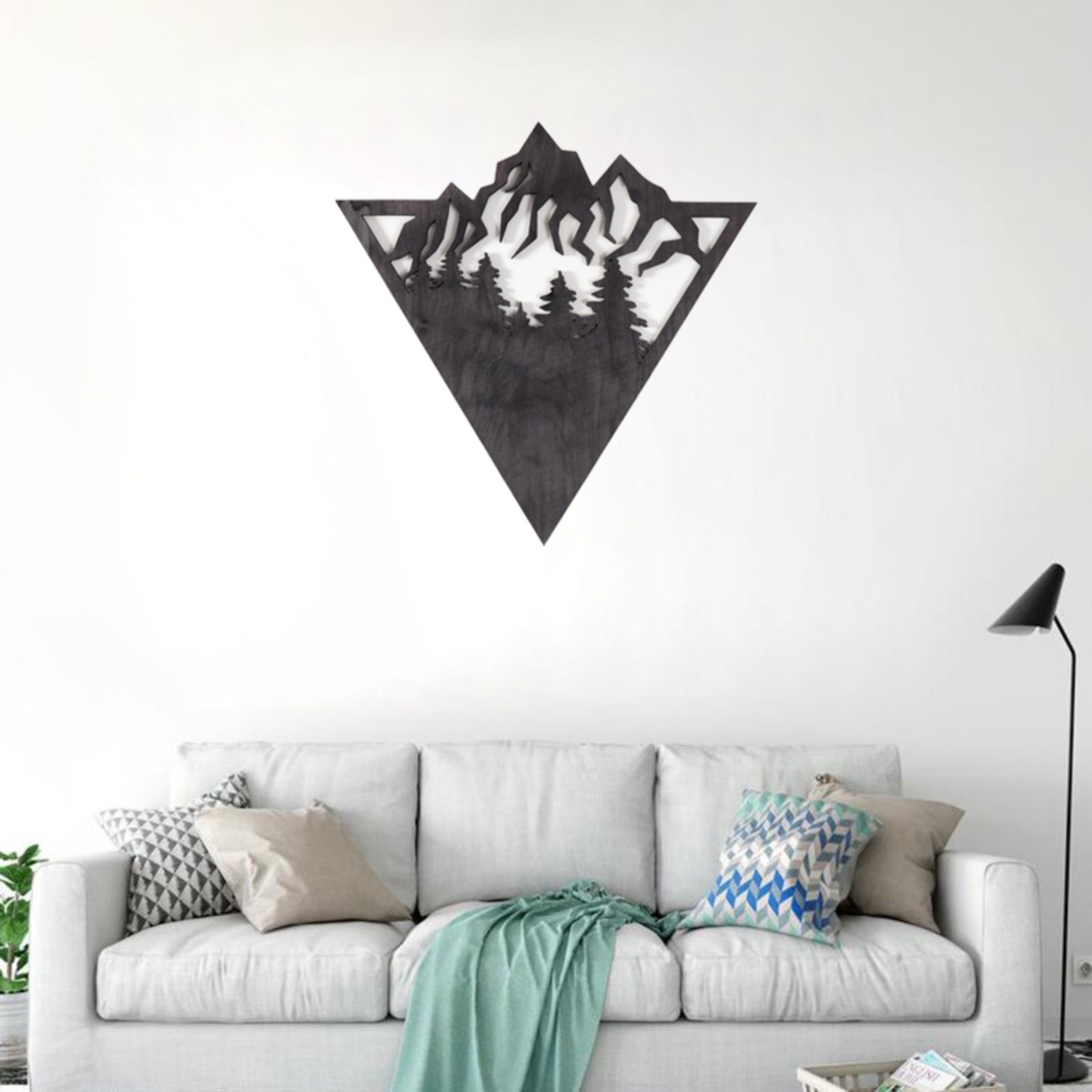 Панно "Горы" 30х30 см (9866625) - Купить по цене от 430.00 руб ...