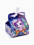 Подарочный набор новогодний «Волшебства», печенье с предсказанием 1 шт., молочный шоколад 5 г, послание с пожеланием - Фото 2