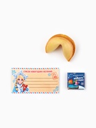 Подарочный набор новогодний «Дед Мороз»: печенье с предсказанием, шоколад, послание с пожеланием - Фото 4