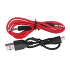 УЦЕНКА Наушники - Кошки MYBIT W-32, беспроводные, MIC, BT 5.0, AUX, microSD, MP3, 400 мАч, чёрные - Фото 9