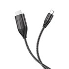 УЦЕНКА Кабель Hoco UA16 Type-C - HDMI, 4K, 2 м, для устройств с USB-C 3.1 (DisplayPort Alt Mode) - Фото 4