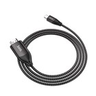 УЦЕНКА Кабель Hoco UA16 Type-C - HDMI, 4K, 2 м, для устройств с USB-C 3.1 (DisplayPort Alt Mode) - Фото 7