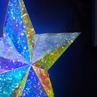 Светодиодная фигура «Звезда» 60 см, пластик, 220 В, свечение белое - фото 7452101