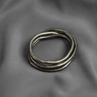 Подхват для штор «Гибкий шнур», d = 7 мм, 50 см, цвет чёрный никель - Фото 2