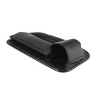 Карман-органайзер для мелочей, внутрисалонный, между сиденьями, экокожа, черный - фото 7401881
