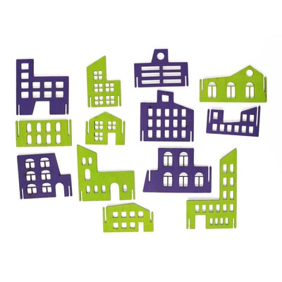 Настольная игра. Развивающая игра «Тихий город»