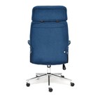 Кресло руководителя CHARM флок, синий, 32 - Фото 5