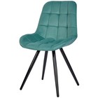 Стул обеденный Polini Home Verona SM, цвет мятный-чёрный - Фото 1