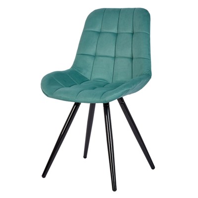 Стул обеденный Polini Home Verona SM, цвет мятный-чёрный
