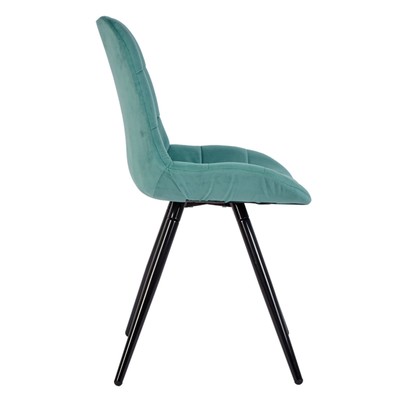 Стул обеденный Polini Home Verona SM, цвет мятный-чёрный