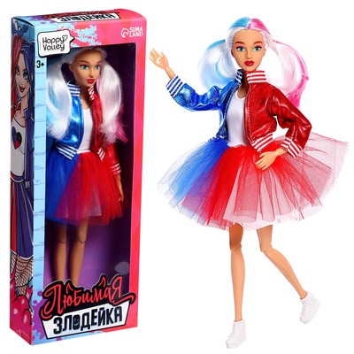 Уценка Кукла-модель шарнирная «Любимая злодейка»