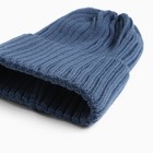 Комплект для девочки (шапка, снуд), цвет синий, размер 50-54 - Фото 2