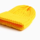 Комплект для девочки (шапка, снуд), цвет горчица, размер 50-54 - Фото 2