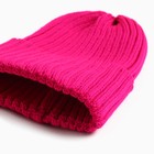 Комплект для девочки (шапка, снуд), цвет фуксия, размер 50-54 - Фото 2