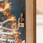 Деревянная шкатулка-книга «Сказочного Нового года», для подарков, 14×12×5 см - Фото 3