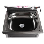 УЦЕНКА Умывальник "ТермМикс", с ЭВН, нержавеющая мойка, 1250 Вт, 17 л, цвет серебро - Фото 5