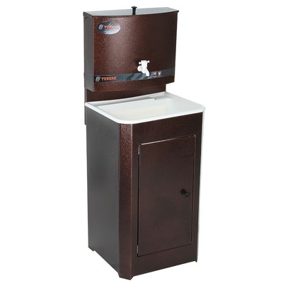 УЦЕНКА Умывальник TUNDRA, без ЭВН, пластиковая мойка, 17 л, цвет медь