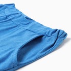 Комплект женский (футболка/брюки), цвет голубой, размер 44 - Фото 7