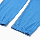 Комплект женский (футболка/брюки), цвет голубой, размер 44 - Фото 8