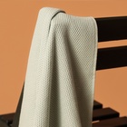 Полотенце вафельное Love Life Sweet Moment, 70×130 см, хлопок 100%, оливковое - Фото 4