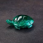 Сувенир "Черепаха", натуральный малахит - фото 7546527