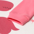 Комбинезон детский, цвет коралловый, рост 68 см - фото 23516082