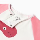 Комбинезон детский, цвет коралловый, рост 80 см - фото 23516089