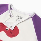 Комбинезон детский, цвет фиолетовый, рост 68 см - фото 23516113