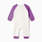 Комбинезон детский, цвет фиолетовый, рост 68 см - фото 23516116