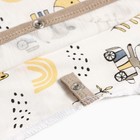 Комплект для новорождённых, цвет белый/медвежата, рост 62 см - фото 23492085