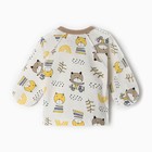 Комплект для новорождённых, цвет белый/медвежата, рост 62 см - фото 23492087