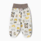 Комплект для новорождённых, цвет белый/медвежата, рост 62 см - фото 23492089