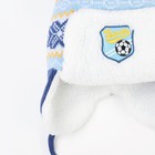 Комплект (шапка, шарф), голубой, размер 46-48 см (1-2 года) - Фото 2
