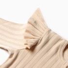 Лонгслив детский, цвет кремовый, рост 62 см - фото 23516199