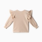 Лонгслив детский, цвет кремовый, рост 62 см - фото 23516200