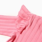 Лонгслив детский, цвет светло-розовый, рост 68 см - фото 23516223