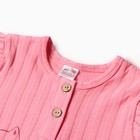 Лонгслив детский, цвет светло-розовый, рост 74 см - фото 24293244