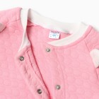 Комбинезон детский, цвет розовый, рост 86 см - фото 23516269