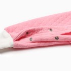 Комбинезон детский, цвет розовый, рост 86 см - фото 23516271