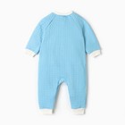 Комбинезон детский, цвет голубой, рост 86 см - фото 23516288
