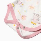 Боди детское, цвет белый/котята, рост 86 см - фото 23516603