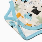 Боди детское, цвет кремовый/собачки, рост 74 см - фото 23516671