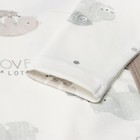 Боди детское, цвет белый/мишки, рост 74 см - фото 23516690