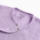 Комплект для новорождённых, цвет лиловый, рост 62 см - фото 23492257