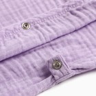 Комплект детский, цвет лиловый, рост 68 см - фото 25374743