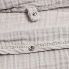 Комплект для новорождённых, цвет светло-серый, рост 62 см - фото 23492287