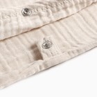 Комплект для новорождённых, цвет бежевый, рост 62 см - фото 33633726