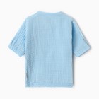 Комплект для новорождённых, цвет светло-голубой, рост 56 см - фото 23492333