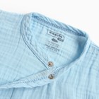 Комплект детский, цвет светло-голубой, рост 68 см - фото 23492347