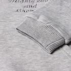 Свитшот детский НАЧЕС, цвет серый, рост 122 см - фото 23463950